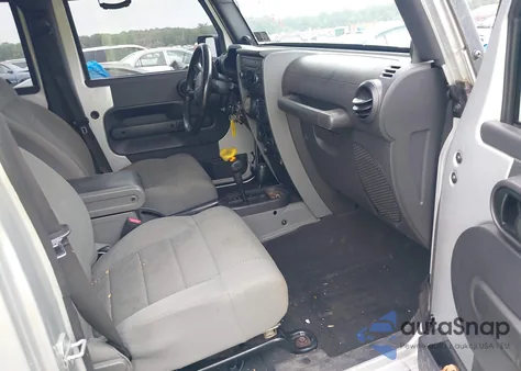 2007 Jeep Wrangler Unlimited Sahara from USA, damaged, VIN 1J4GA59127L211076